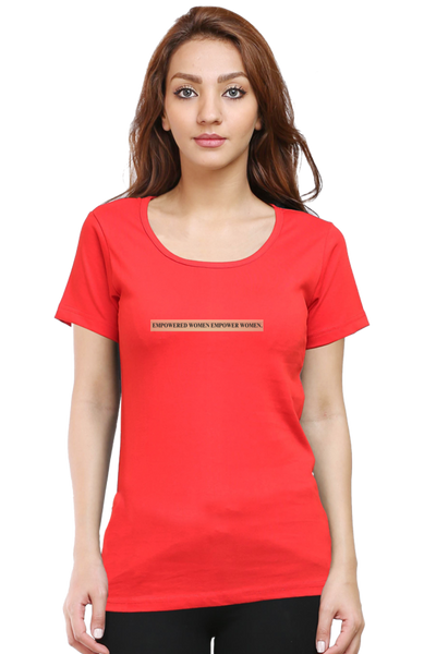 WOMEN'S PRINTED T-SHIRT - EMPOWER