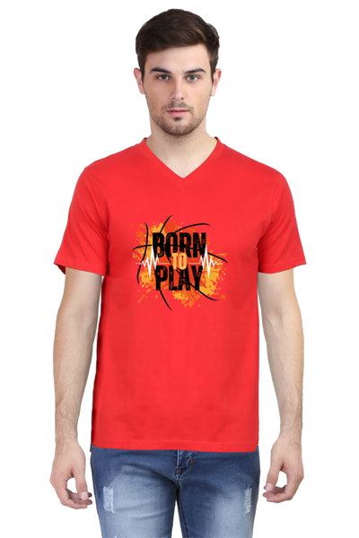 V Neck T-Shirt - Play