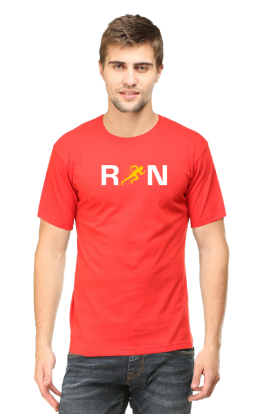 Men's Printed T-Shirt RUN