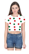 Women's All over print Crop Top