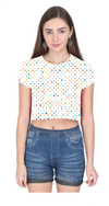 Women's All over print Crop Top