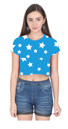 Women's All over print Crop Top