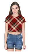 Women's All over print Crop Top