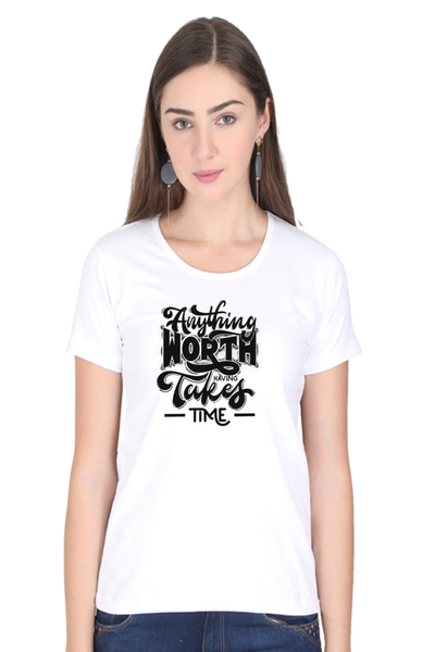 WOMEN'S PRINTED T-SHIRT WORTH