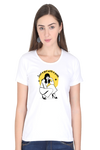 WOMEN PRINTED T-SHIRT GIRL WITH A GOAL.