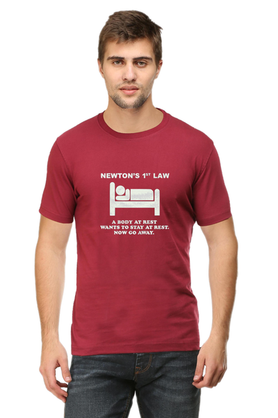 Men's Printed T-Shirt - Newtons Law