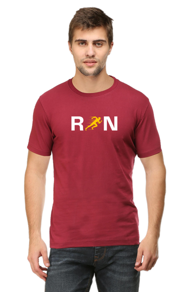 Men's Printed T-Shirt RUN