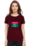 WOMEN'S PRINTED T-SHIRT NEVER GIVE UP