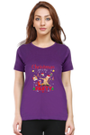 Women Printed T-Shirt Christmas Party