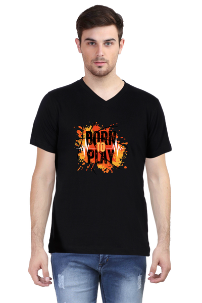 V Neck T-Shirt - Play