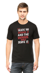 Men's Printed T-shirt Believe