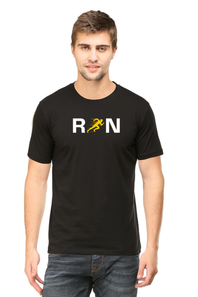 Men's Printed T-Shirt RUN