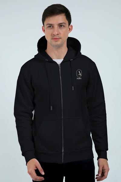 Unisex Fleece Heavyweight Zip Hoodie - AURA