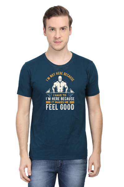 Men's Printed T-Shirt Feel Good