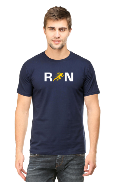 Men's Printed T-Shirt RUN