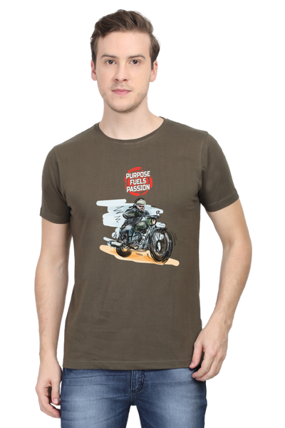 Men's Printed T-Shirt Bikers Fuell