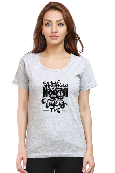 WOMEN'S PRINTED T-SHIRT WORTH