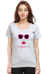 WOMEN'S PRINTED T-SHIRT BEAUTIFUL