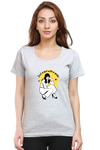 WOMEN PRINTED T-SHIRT GIRL WITH A GOAL.