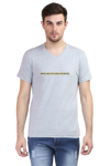 V Neck T-Shirt - SMILE