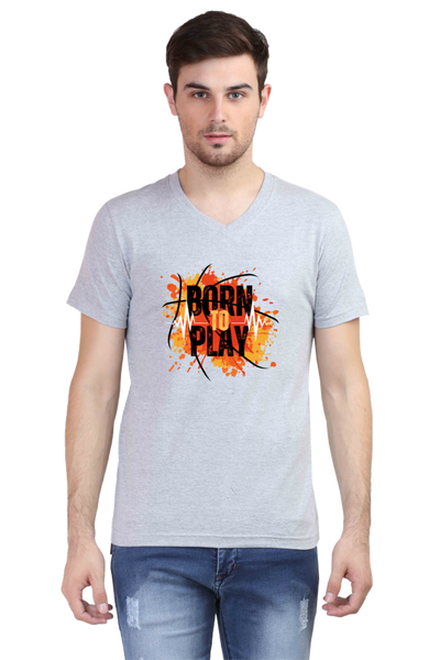 V Neck T-Shirt - Play