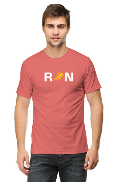 Men's Printed T-Shirt RUN