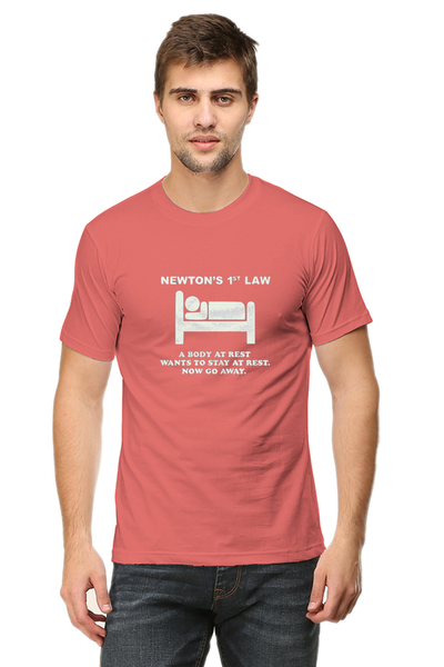 Men's Printed T-Shirt - Newtons Law