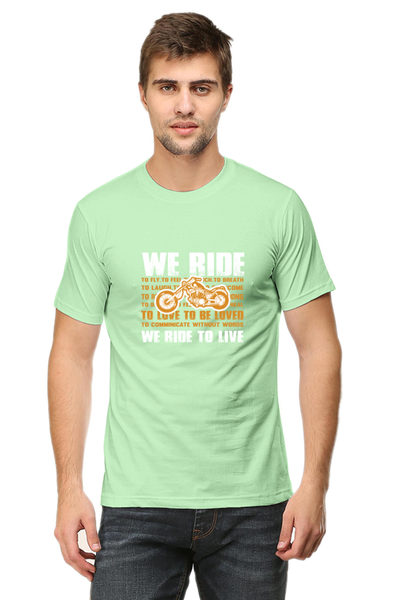 Men's Printed T-Shirt We Ride