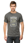 Men's Printed T-Shirt Riding in Rains