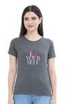 WOMEN'S PRINTED T-SHIRT LOVE YOUR SELF