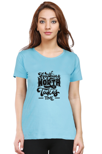 WOMEN'S PRINTED T-SHIRT WORTH