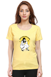 WOMEN PRINTED T-SHIRT GIRL WITH A GOAL.