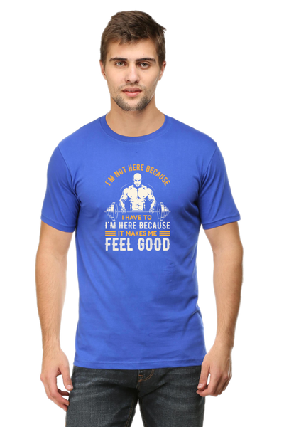 Men's Printed T-Shirt Feel Good